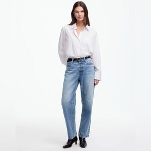 Madewell Darted Barrel Leg Jeans
